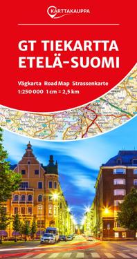GT Tiekartta Etelä-Suomi 1:250 000
