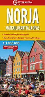Tuotekuva ille Norja matkailukartta ja opas