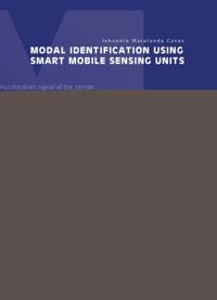 Modal identification using smart mobile sensing units