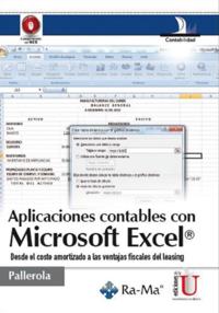 Aplicaciones contables con Microsoft Excel