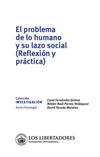 El problema de lo humano y su lazo social