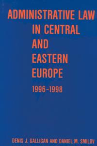 Administrative Law in Central and Eastern Europe
