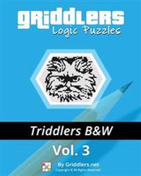 Bokomslag för "Griddlers Logic Puzzles - Triddlers Black and White"