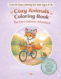 Cozy Animals Coloring Book