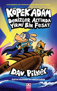 Bokomslag for Dog Man #11: Twenty Thousand Fleas Under the Sea (Turkiska)