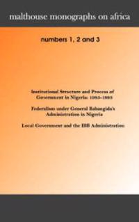 Malthouse Monographs on Africa 1-3