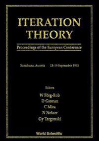 Iteration Theory - Proceedings Of The European Conference