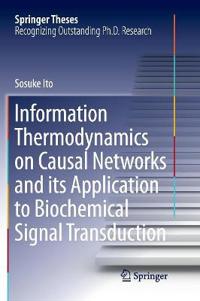 Information Thermodynamics on Causal Networks and its Application to Biochemical Signal Transduction