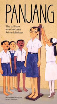 Bokomslag för "Panjang: The Tall Boy Who Became Prime Minister"