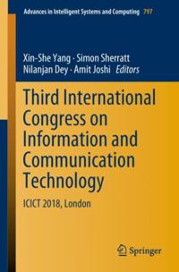 Advances in Intelligent Systems and Computing