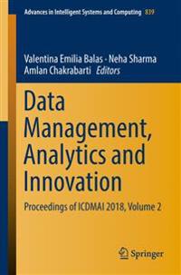 Data Management, Analytics and Innovation