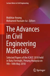 Advances in Civil Engineering Materials