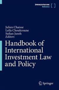 Bokomslag för "Handbook of International Investment Law and Policy"