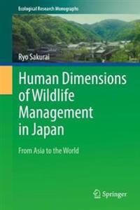 Human Dimensions of Wildlife Management in Japan