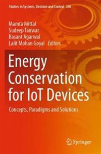 Bokomslag for "Energy Conservation for IoT Devices"
