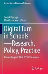 Bokomslag for "Digital Turn in Schools—Research, Policy, Practice"