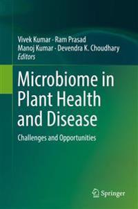Bokomslag for "Microbiome in Plant Health and Disease"