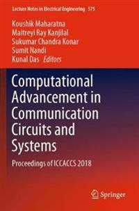 Bokomslag for "Computational Advancement in Communication Circuits and Systems"