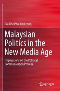 Kirjan kansi "Malaysian Politics in the New Media Age"