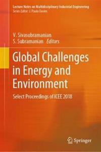 Bokomslag för "Global Challenges in Energy and Environment"