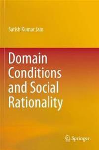 Bokomslag för "Domain Conditions and Social Rationality"