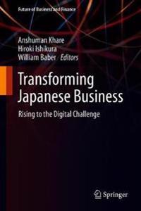 Bokomslag for "Transforming Japanese Business"