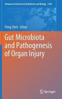 Kirjan kansi "Gut Microbiota and Pathogenesis of Organ Injury"