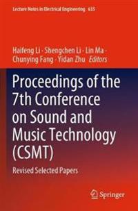 Bokomslag för "Proceedings of the 7th Conference on Sound and Music Technology (CSMT)"