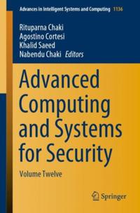 Advances in Intelligent Systems and Computing
