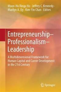 Bokomslag för "Entrepreneurship–Professionalism–Leadership"