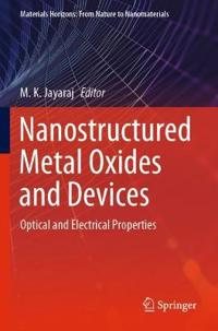 Bokomslag för "Nanostructured Metal Oxides and Devices"