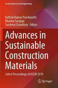 Bokomslag för "Advances in Sustainable Construction Materials"