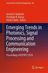 Bokomslag för "Emerging Trends in Photonics, Signal Processing and Communication Engineering"