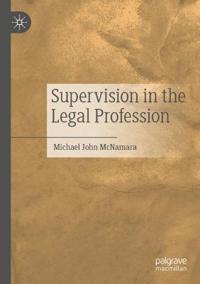 Bokomslag for "Supervision in the Legal Profession"