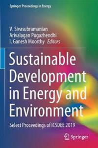 Bokomslag för "Sustainable Development in Energy and Environment"
