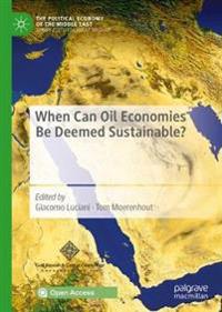 Bokomslag för "When Can Oil Economies Be Deemed Sustainable?"