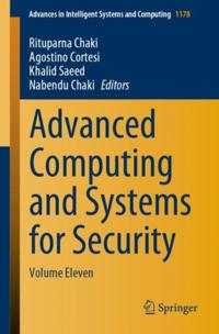 Advances in Intelligent Systems and Computing