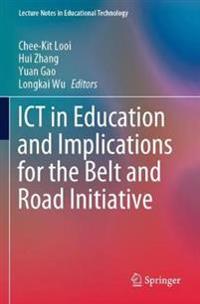 Kirjan kansi "ICT in Education and Implications for the Belt and Road Initiative"
