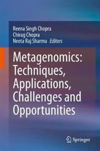 Bokomslag for "Metagenomics: Techniques, Applications, Challenges and Opportunities"