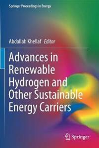 Kirjan kansi "Advances in Renewable Hydrogen and Other Sustainable Energy Carriers"