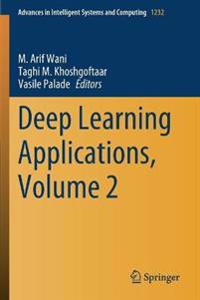 Bokomslag for "Deep Learning Applications, Volume 2"