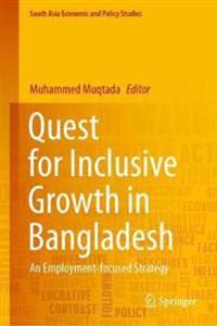 Kirjan kansi "Quest for Inclusive Growth in Bangladesh"
