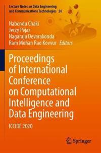 Kirjan kansi "Proceedings of International Conference on Computational Intelligence and Data Engineering"
