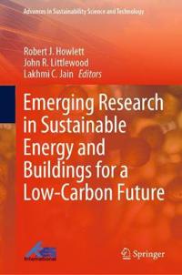 Bokomslag för "Emerging Research in Sustainable Energy and Buildings for a Low-Carbon Future"