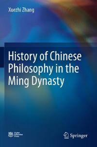 Bokomslag for "History of Chinese Philosophy in the Ming Dynasty"