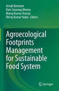 Bokomslag för "Agroecological Footprints Management for Sustainable Food System"