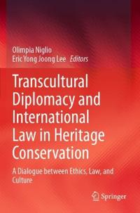 Bokomslag för "Transcultural Diplomacy and International Law in Heritage Conservation"