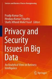 Bokomslag för "Privacy and Security Issues in Big Data"