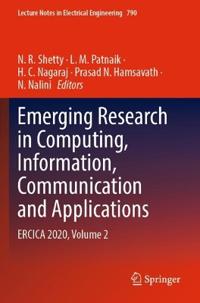 Bokomslag for "Emerging Research in Computing, Information, Communication and Applications"