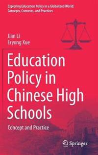 Bokomslag for "Education Policy in Chinese High Schools"